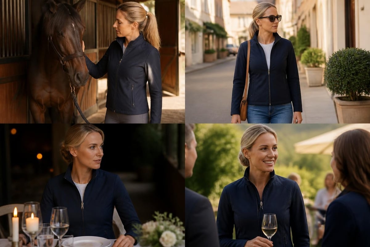 Jacket versatility across settings