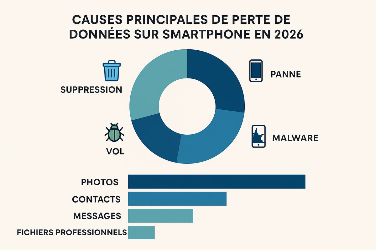 Comprendre la Perte de Données sur Téléphone en 2026