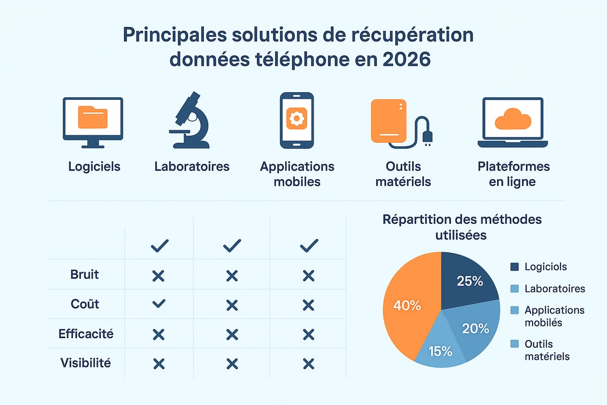 Outils et Solutions de Récupération Disponibles en 2026