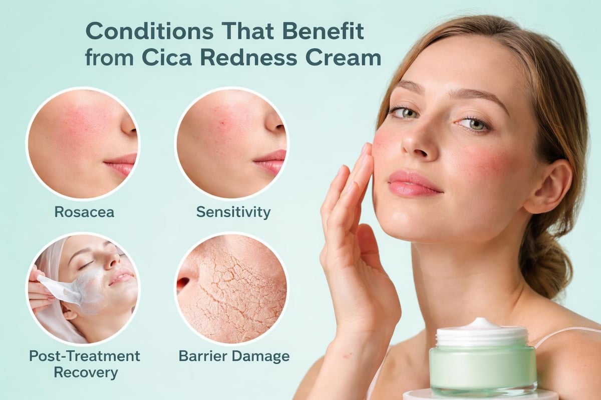 Skin types for cica cream