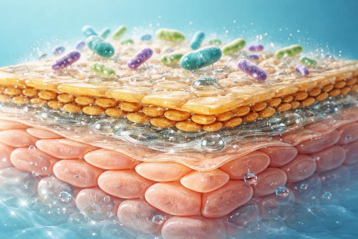 Skin barrier layers