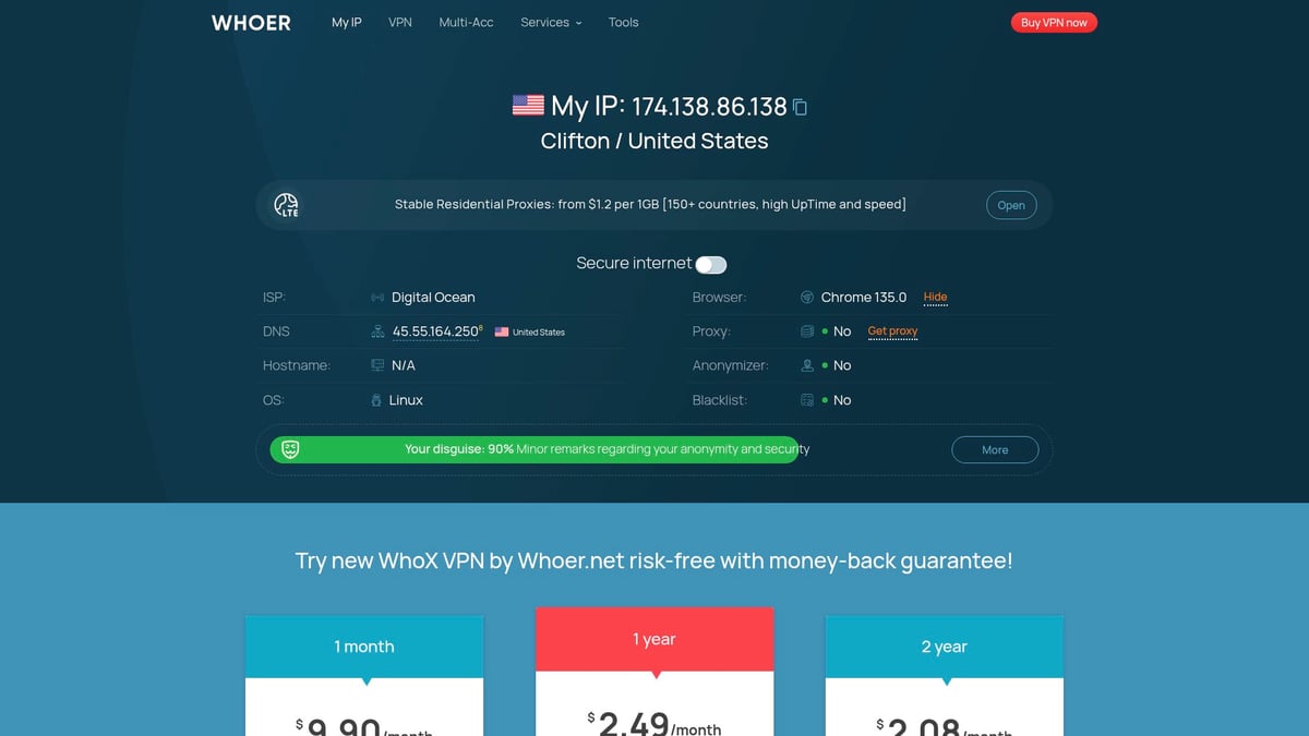 7 Top Proxy Site Online Picks to Browse Safely in 2025 - Whoer.net