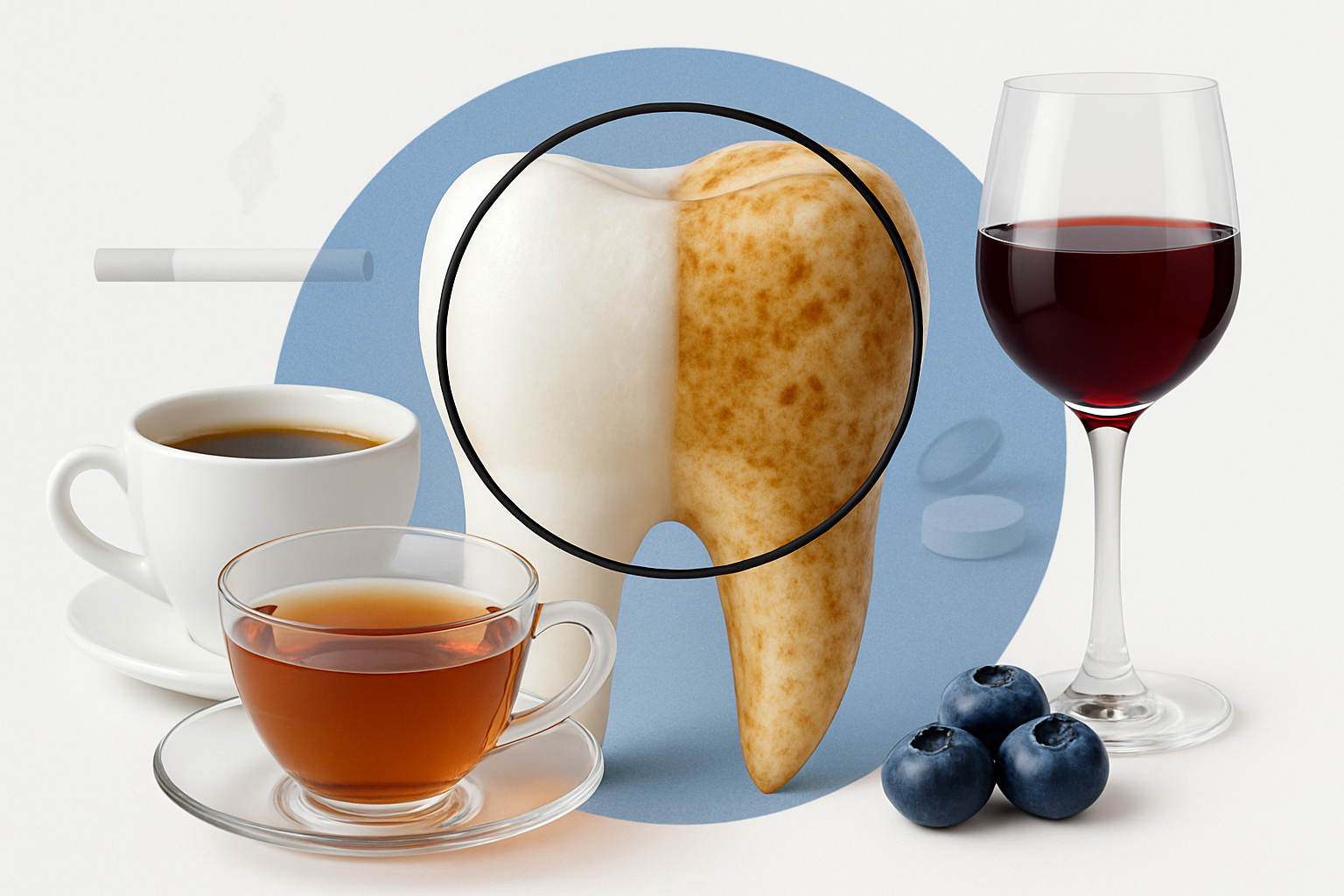 Zakaj se zobje zabarvajo?