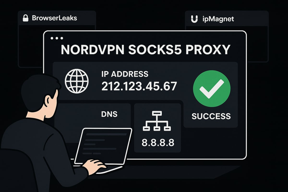 Testing and Troubleshooting Your NordVPN SOCKS5 Setup