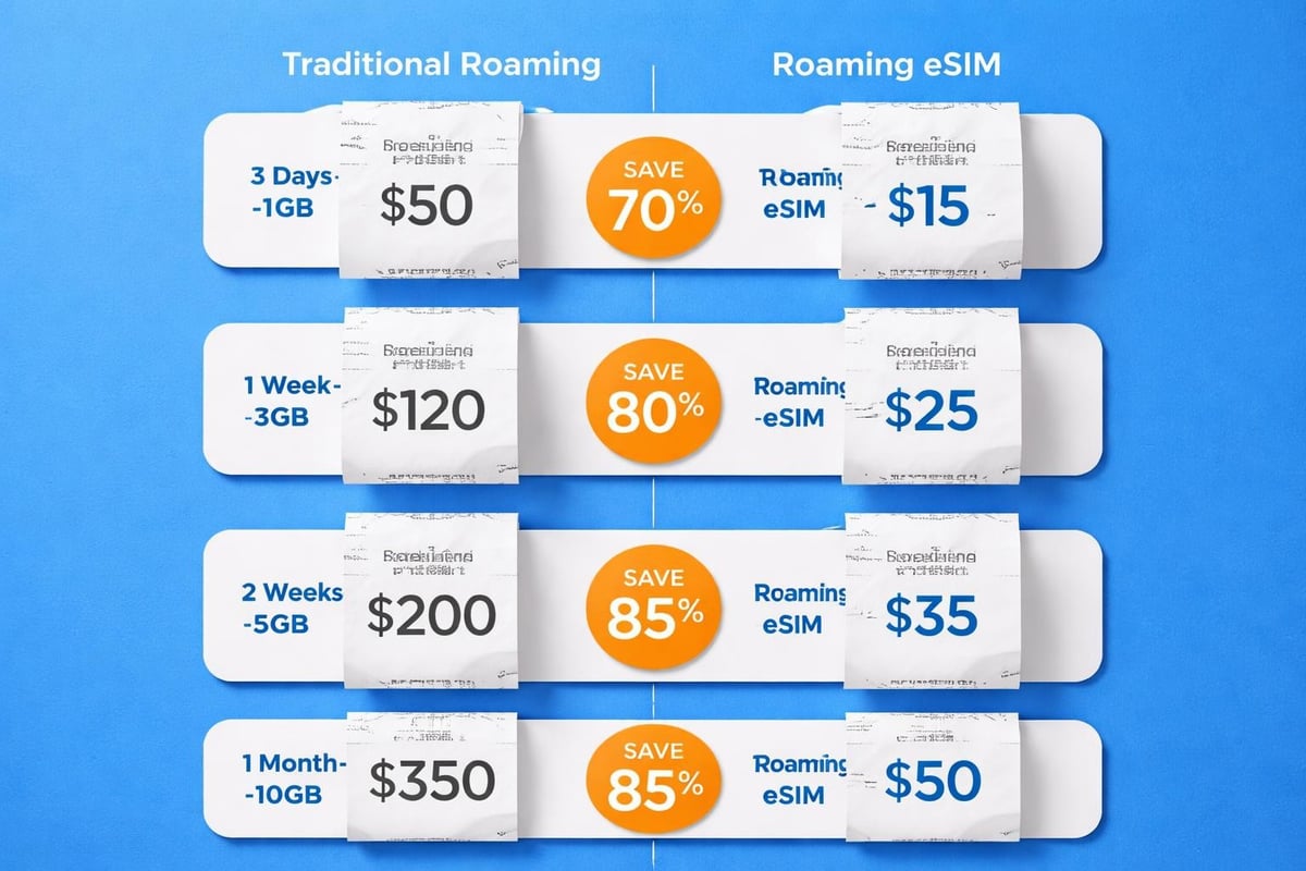 Cost savings breakdown
