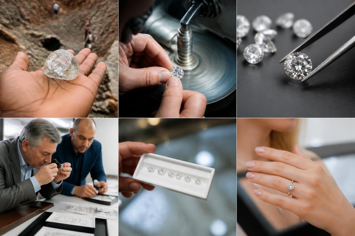 Gemstone pricing value chain