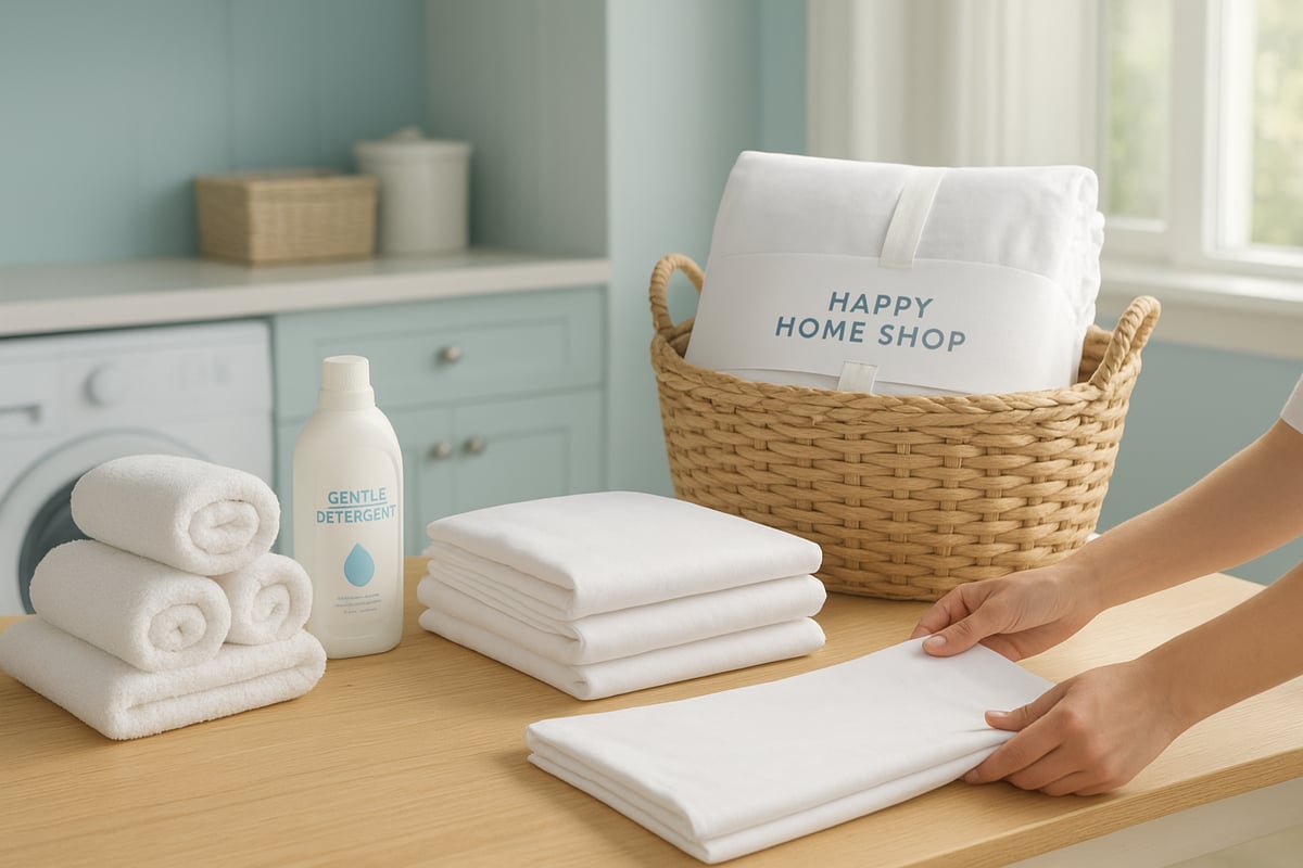 Care, maintenance, and longevity of bed sheets and pillow covers