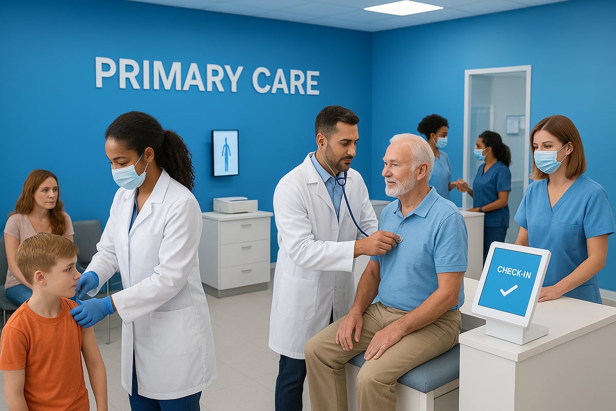 Core Services Offered at Primary Walk-In Medical Centers