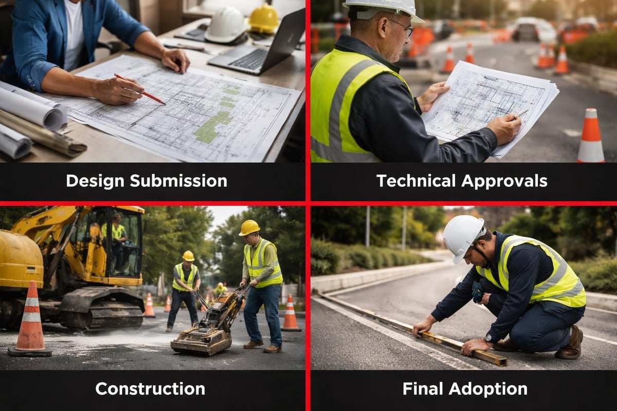 Section 278 construction workflow