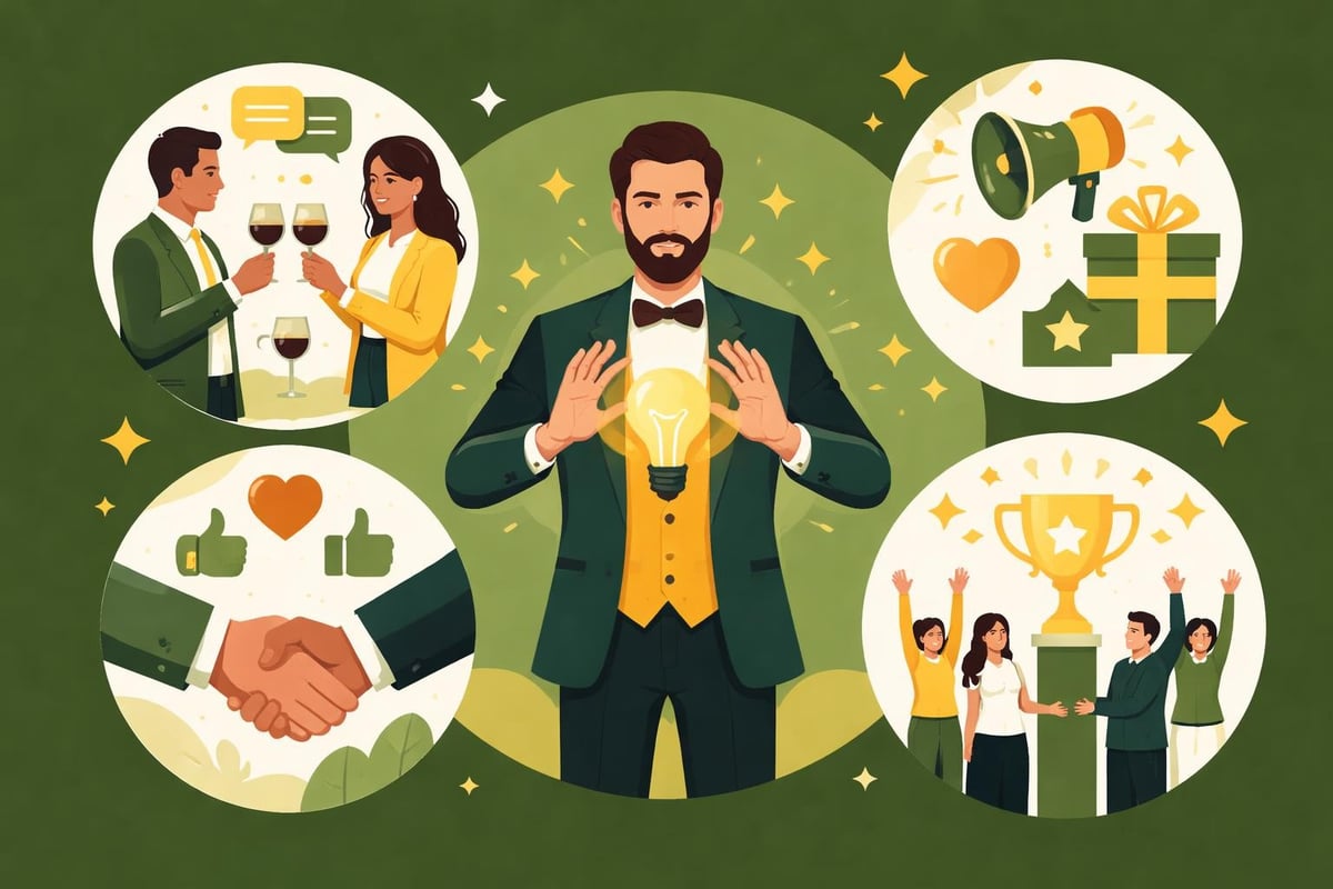 Businesswert eines Mentalist-Events