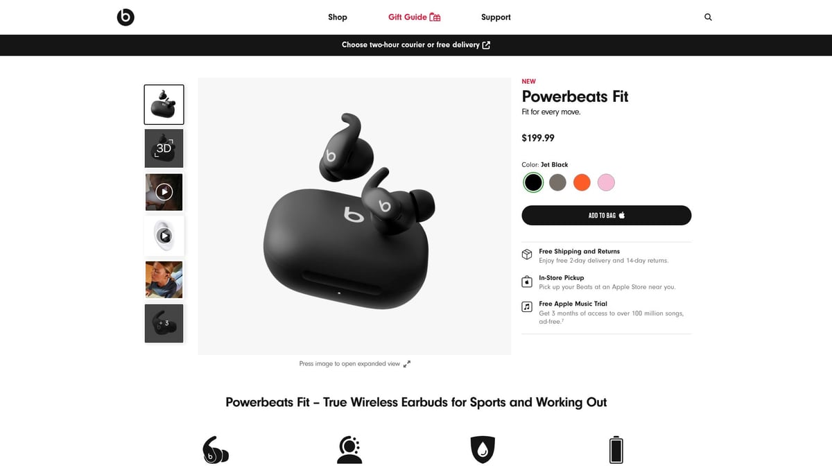 9 Unique Best Gym Gift Ideas for Fitness Lovers in 2025 - Beats Fit Pro Wireless Earbuds