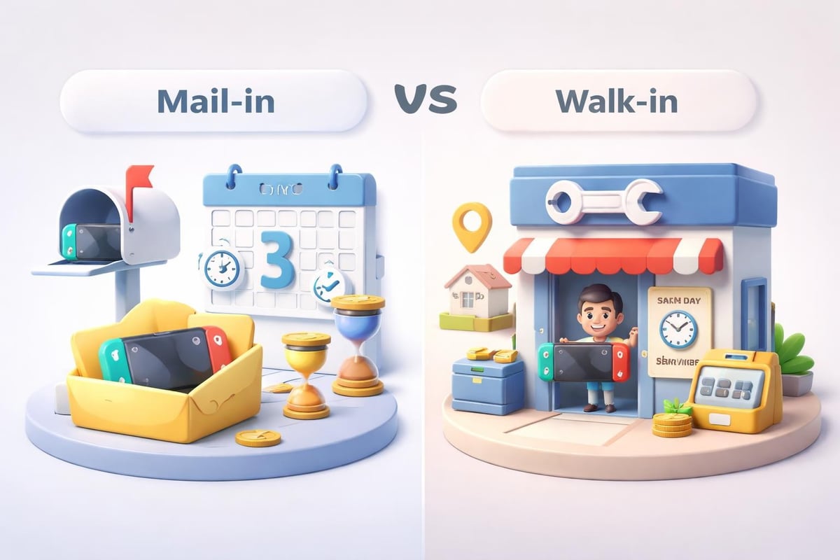 Repair service types