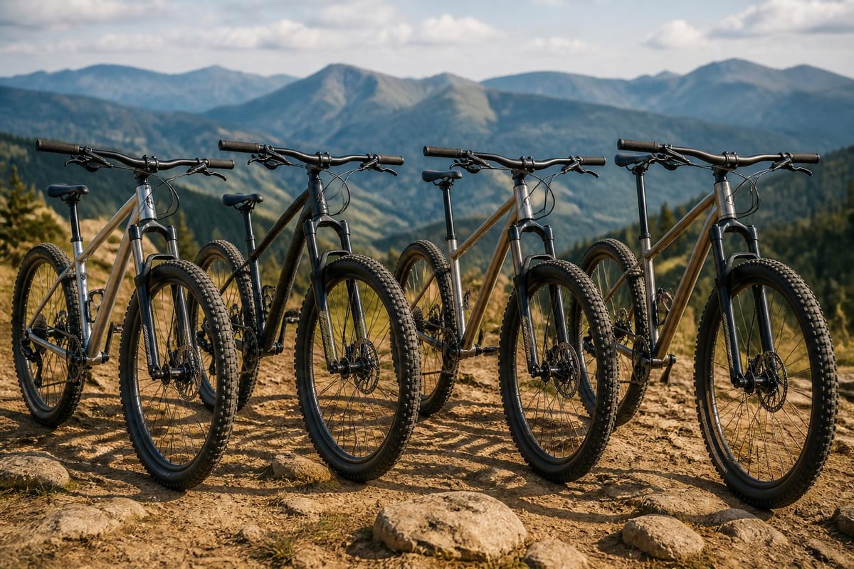 Mountain bike frame materials comparison