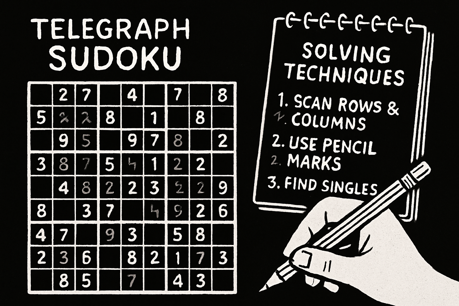 Step-by-Step Guide: How to Solve Your First Telegraph Sudoku