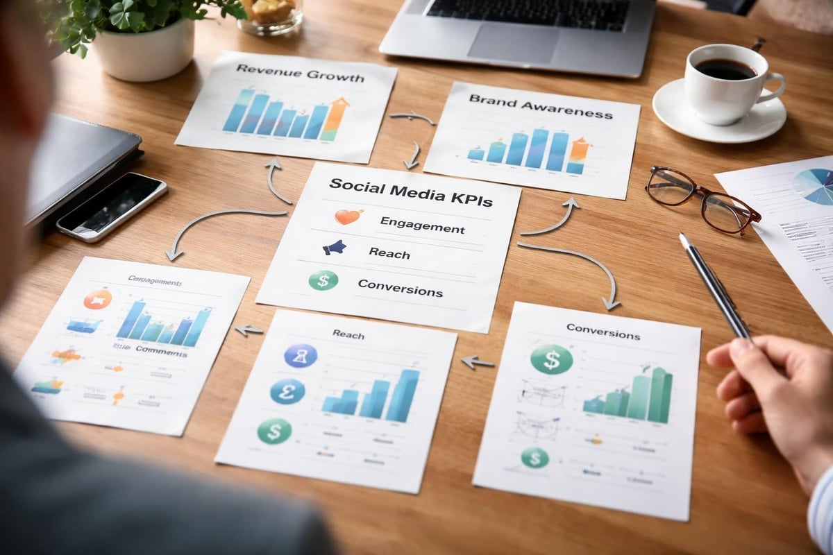 Social media goal-setting framework