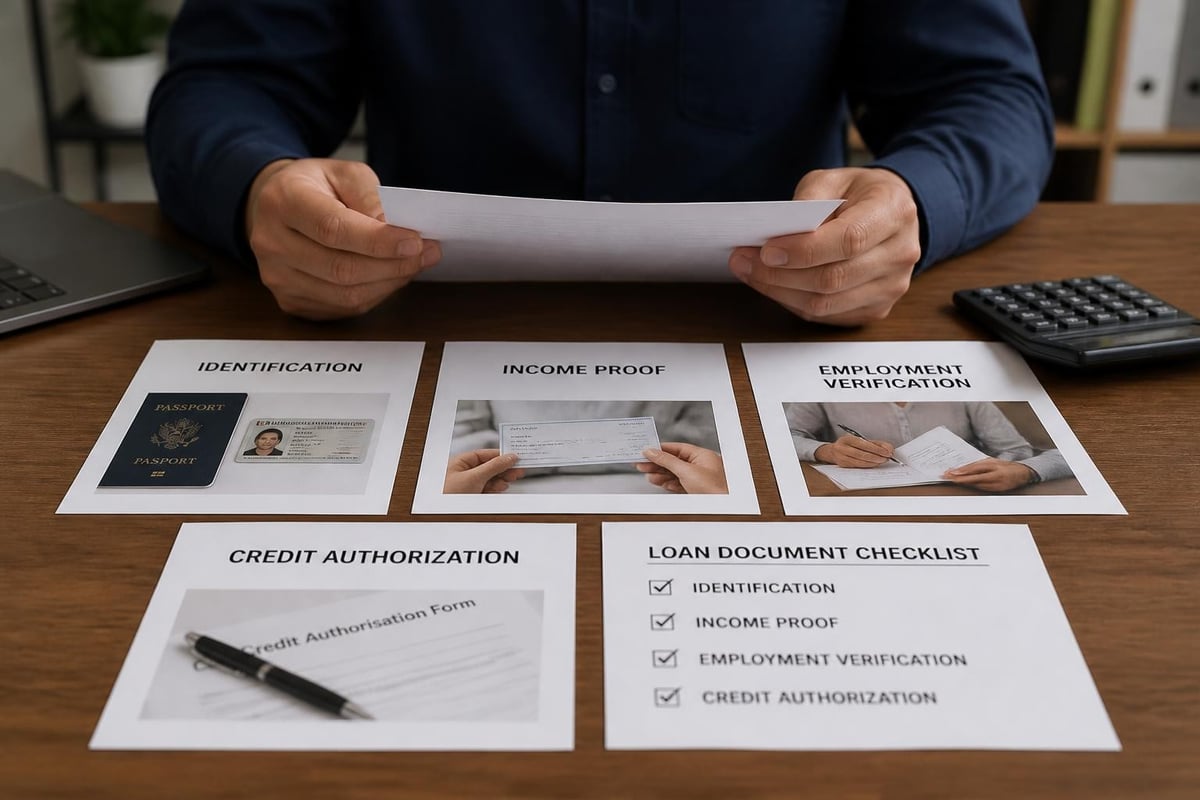 Loan application documentation