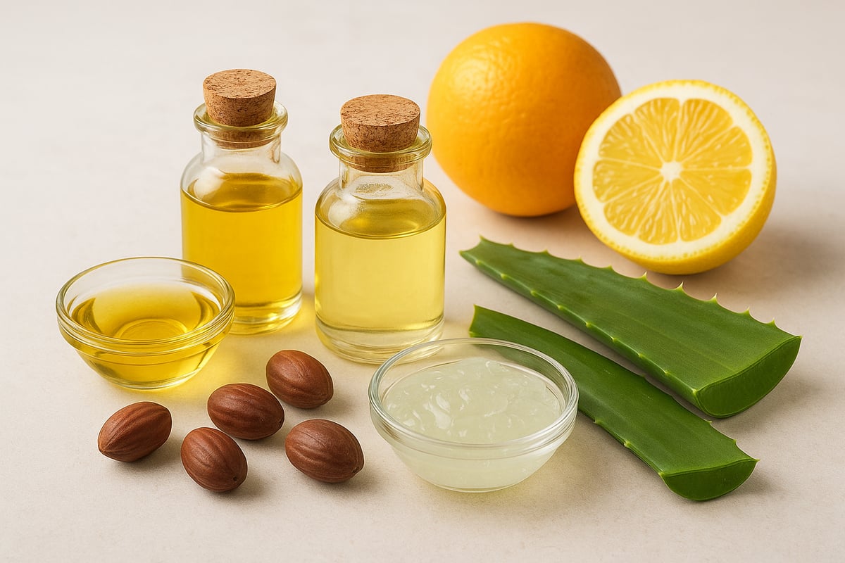 Viktiga veganska ingredienser för huden