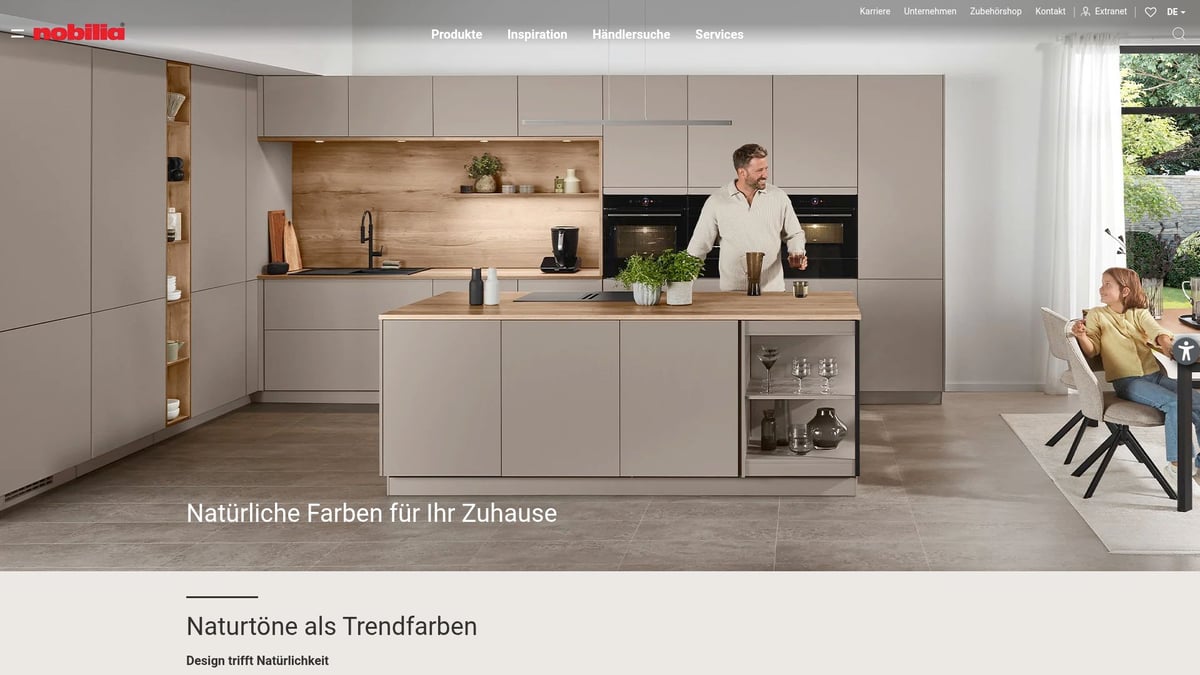 Küchenhersteller: 7 Top-Marken für deine Traumküche 2026 - Nobilia – Marktführer mit Vielfalt und solider Qualität