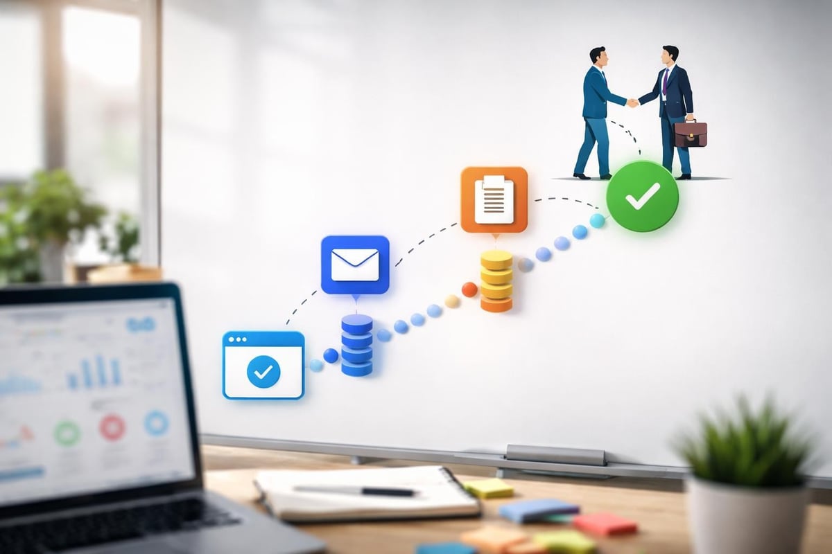 Automated marketing workflow