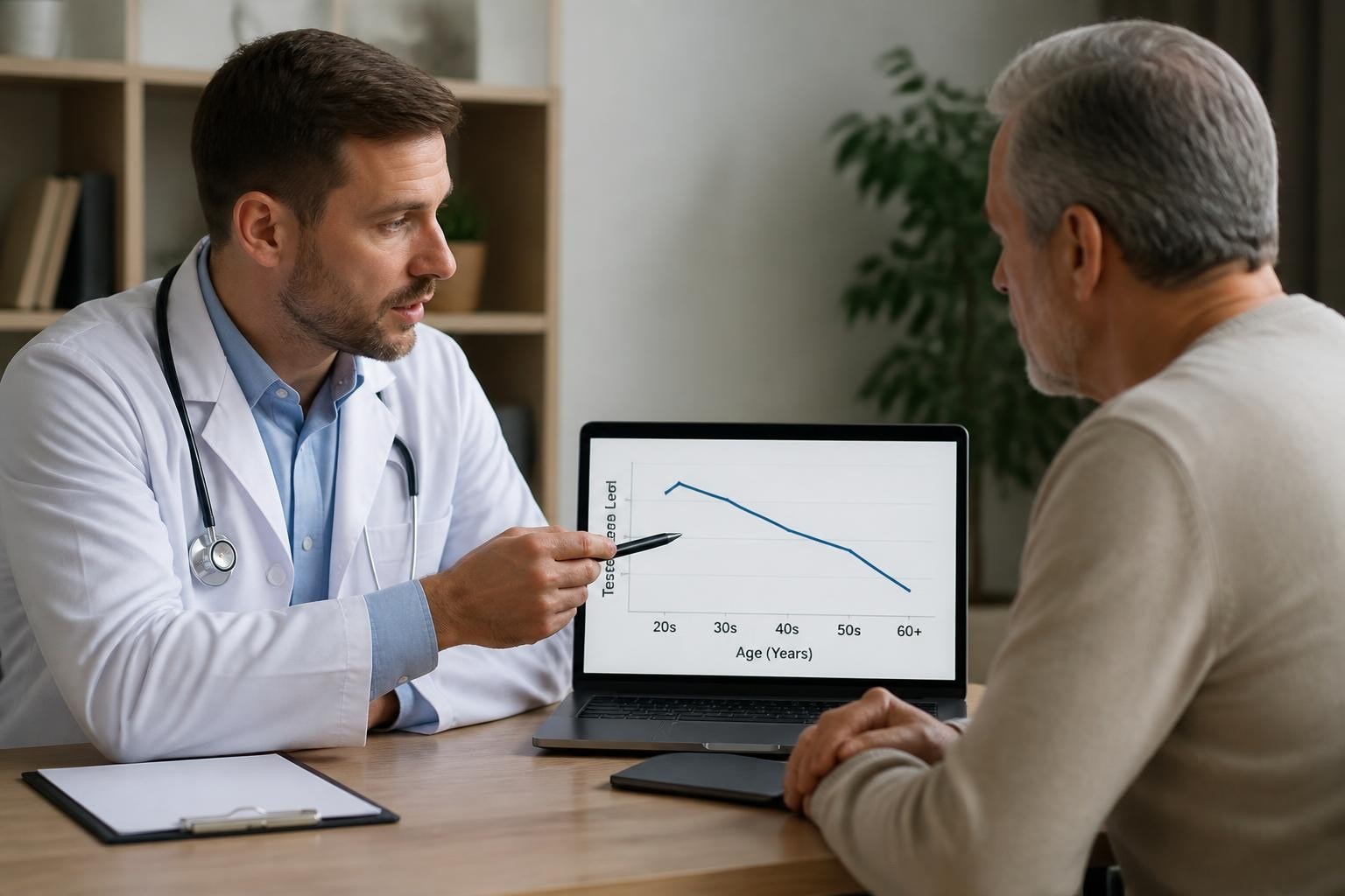 Testosterone Levels by Age: What to Expect After 40