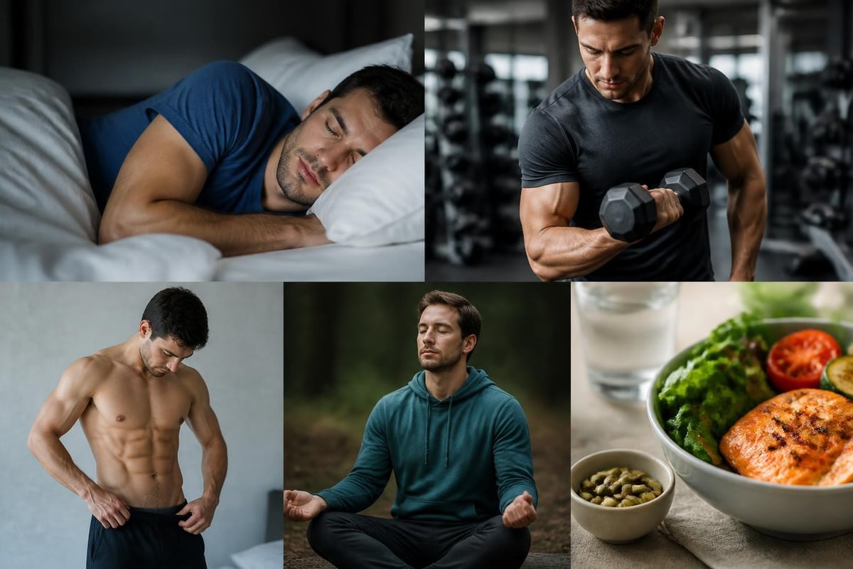 Lifestyle factors and testosterone