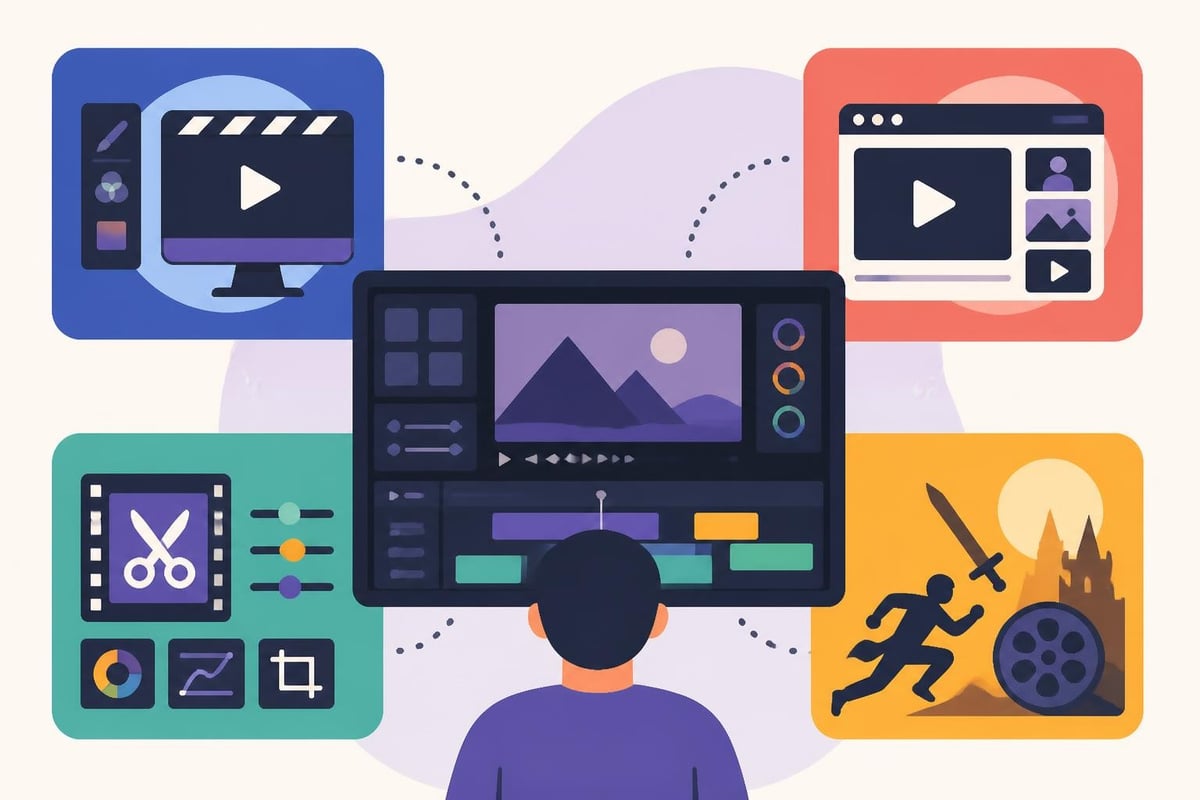 Types of video editing tutorials