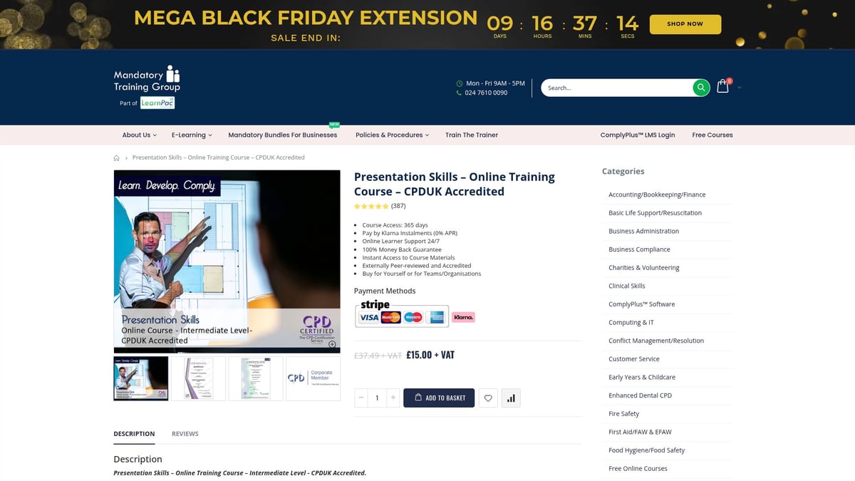 Top 7 Training Training Courses To Boost Your Skills In 2026 - Presentation Skills – Online Training Course (CPDUK Accredited)