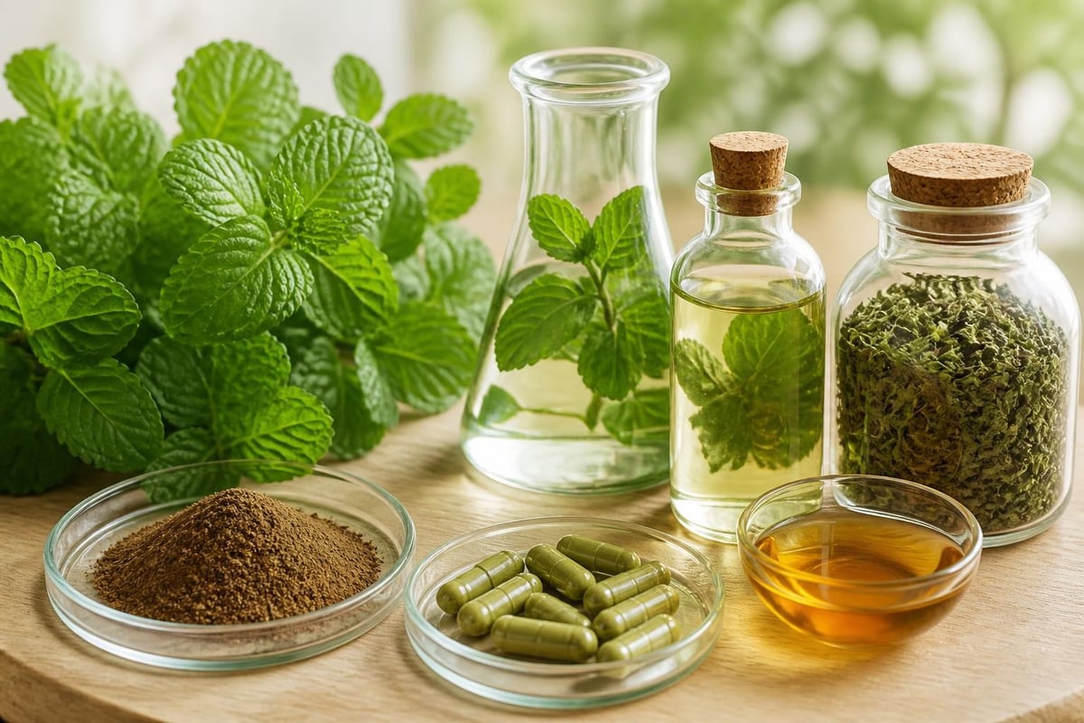 Composition phytochimique de la mélisse