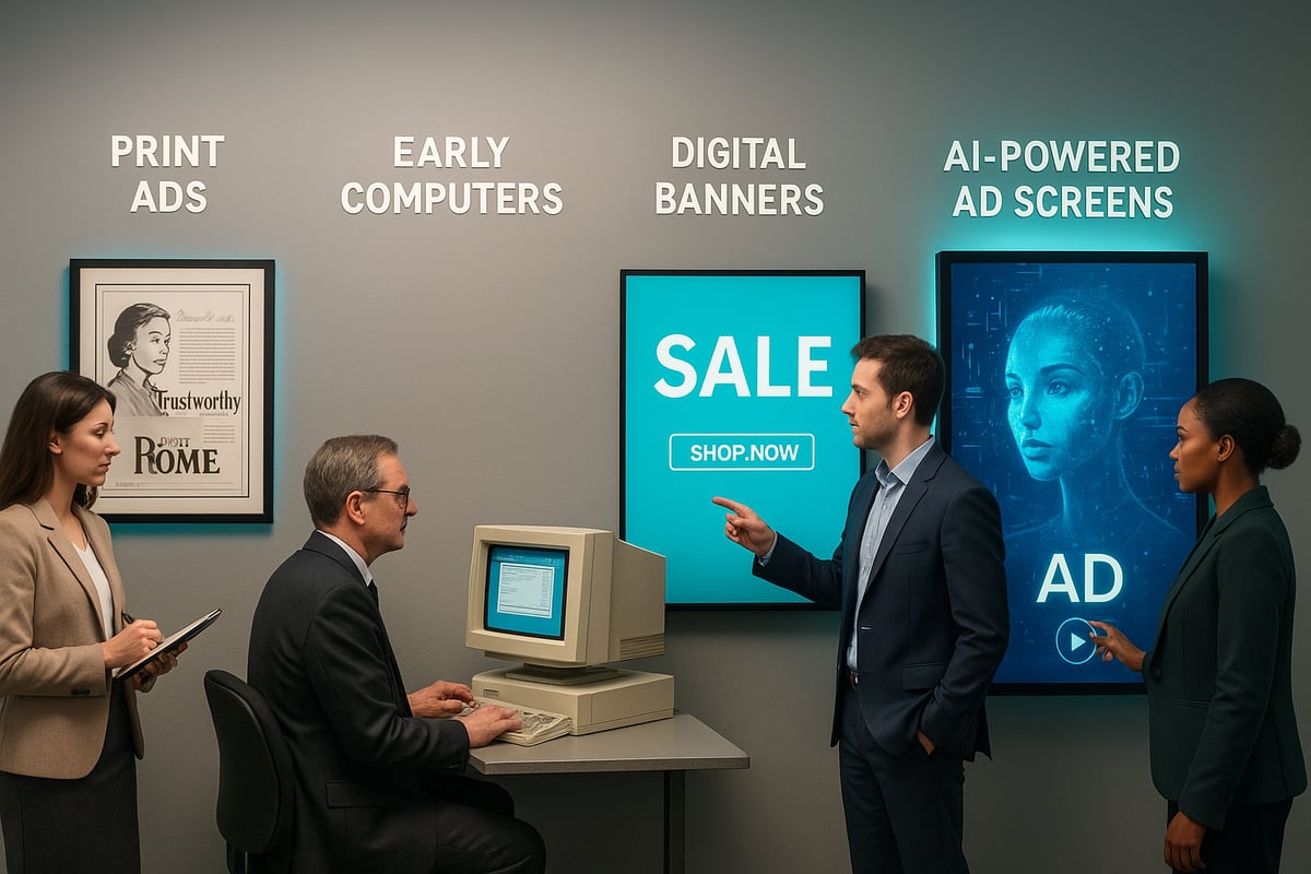 The Evolution of Advertising and AI: From 1990 to 2026