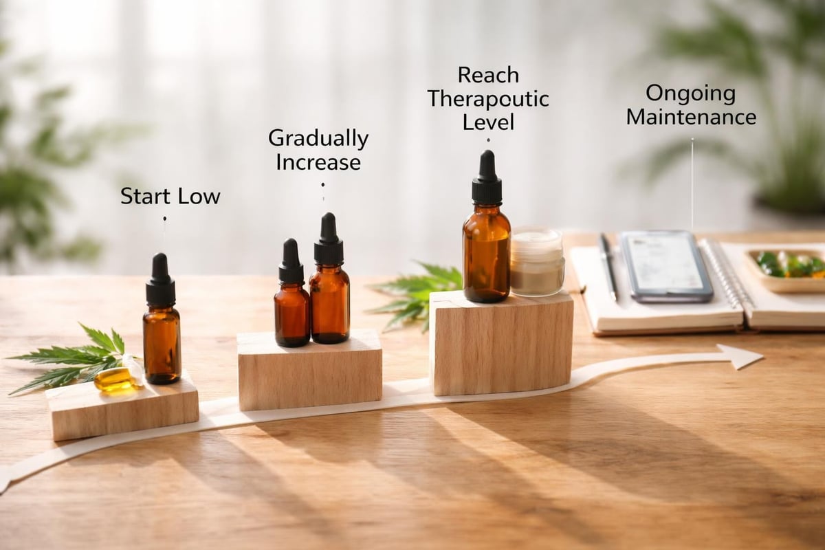 CBD pain management timeline