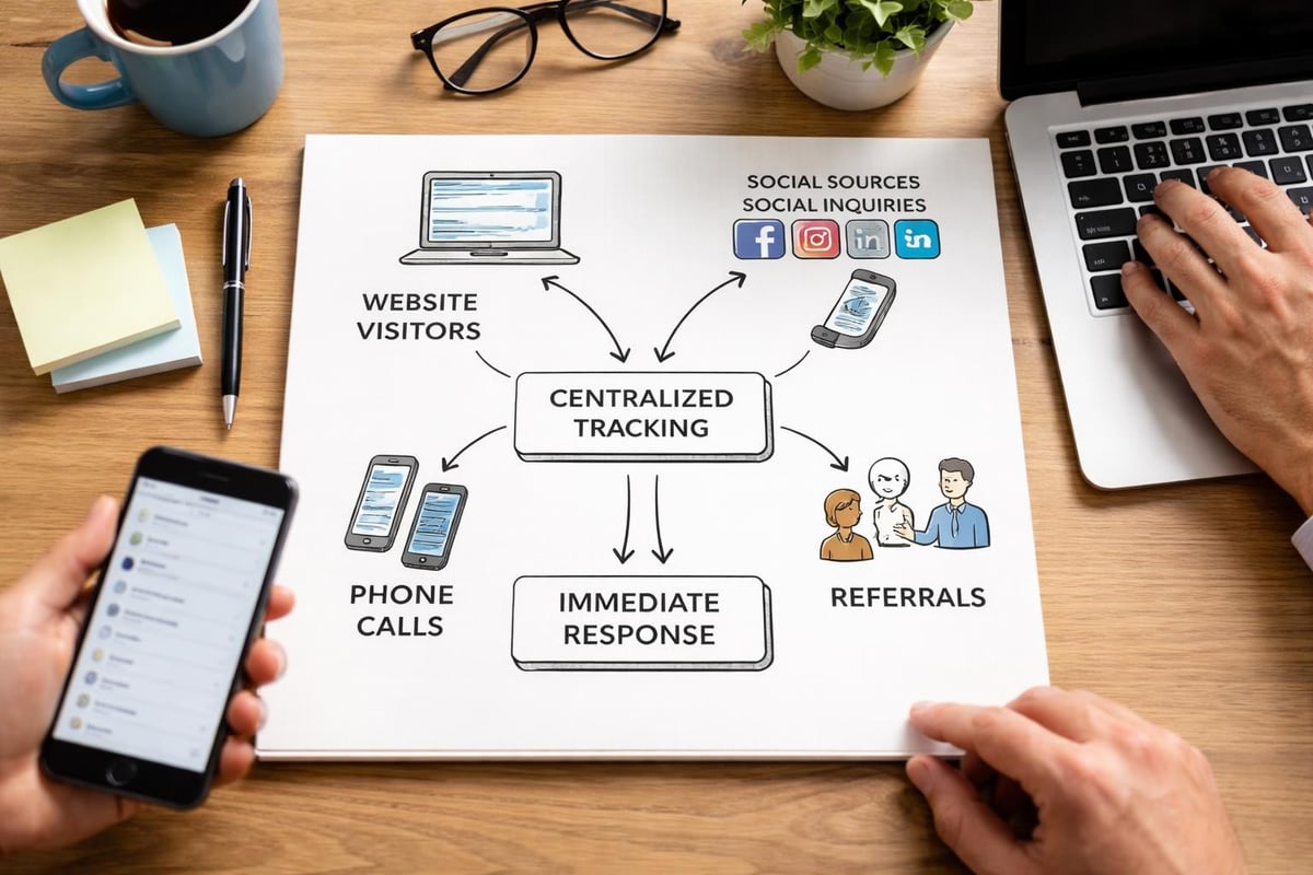 Healthcare lead generation system