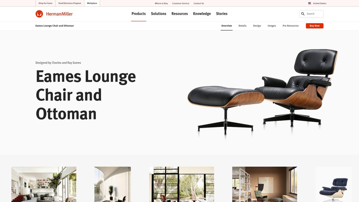9 Best Contemporary Swivel Lounge Chair Picks for 2026 - Herman Miller Eames Lounge Chair and Ottoman