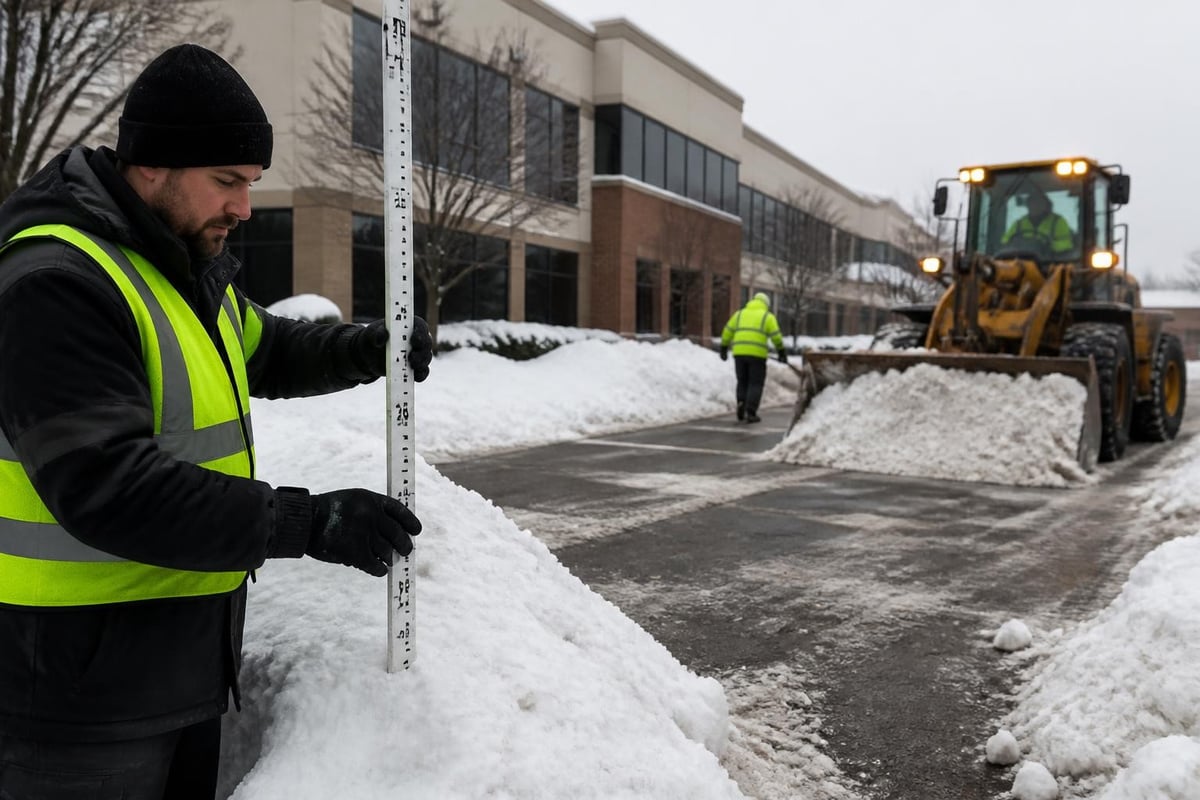 Snow removal SLA timeline