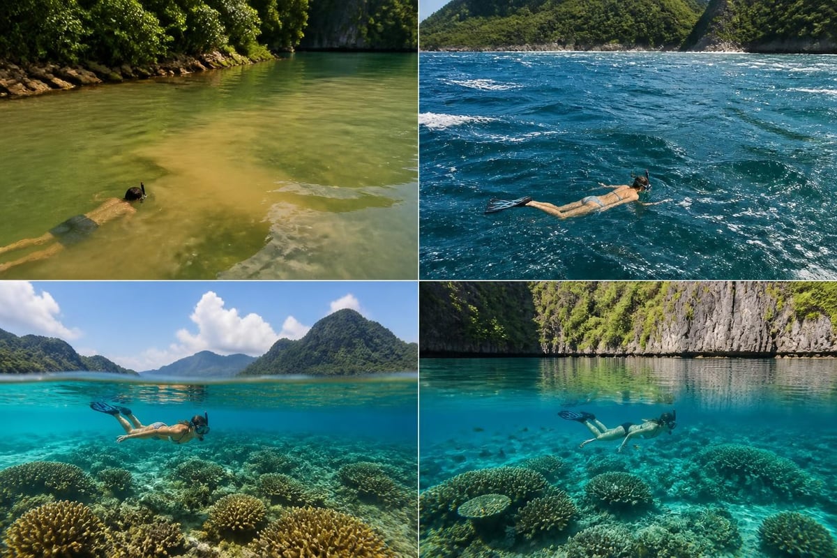 Visibility and water clarity factors