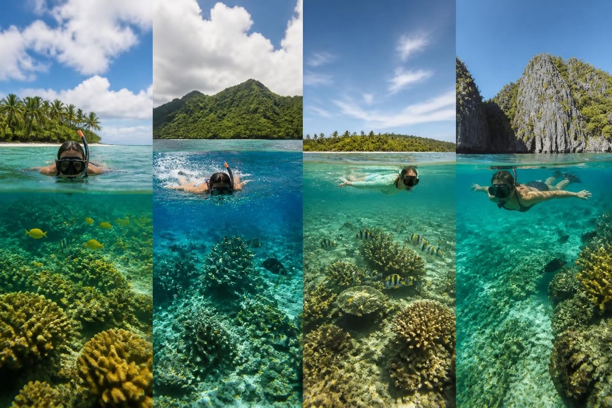 Global snorkeling destinations