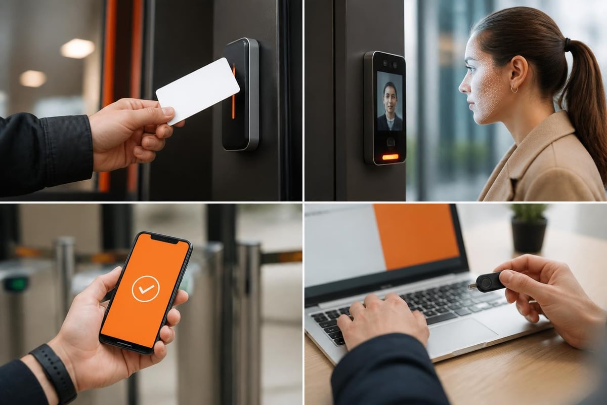 Credential authentication methods