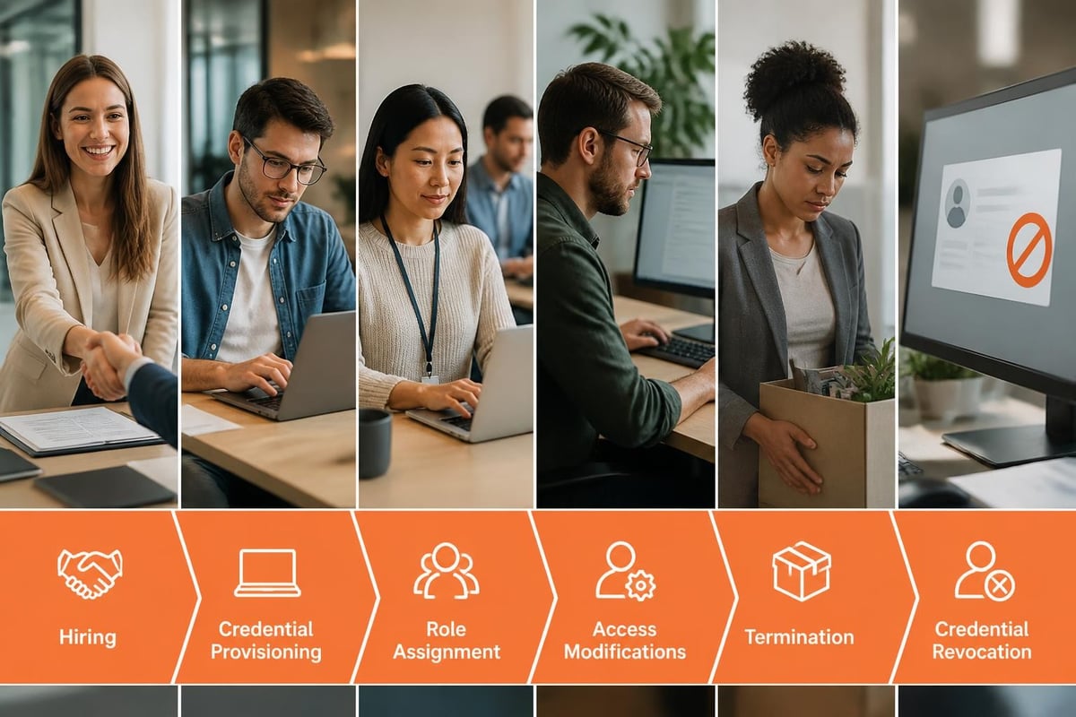 Access control management workflow