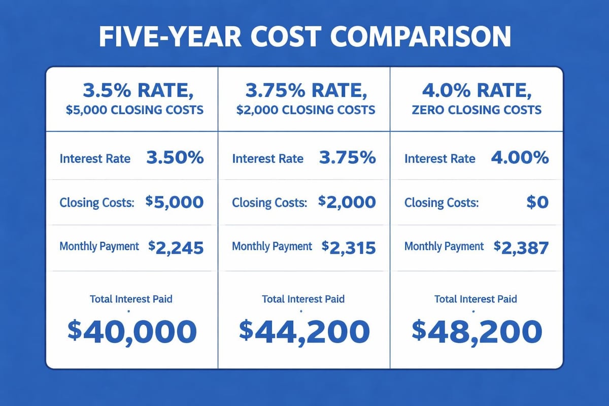 Total mortgage cost analysis