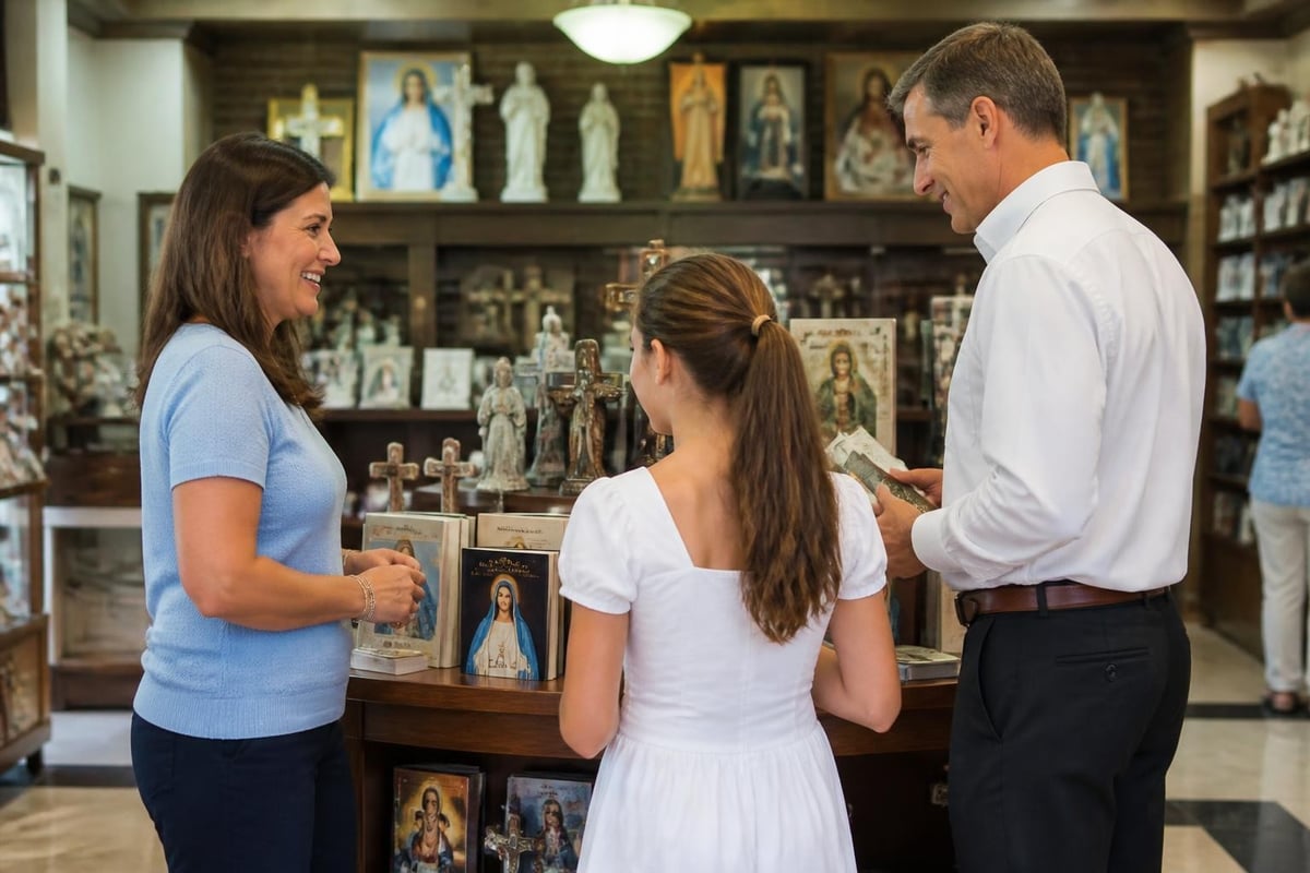 Catholic parish gift shop ministry