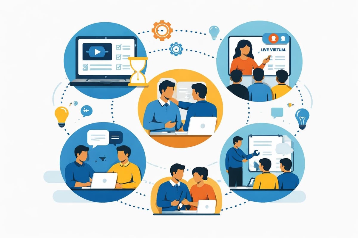 Blended learning model