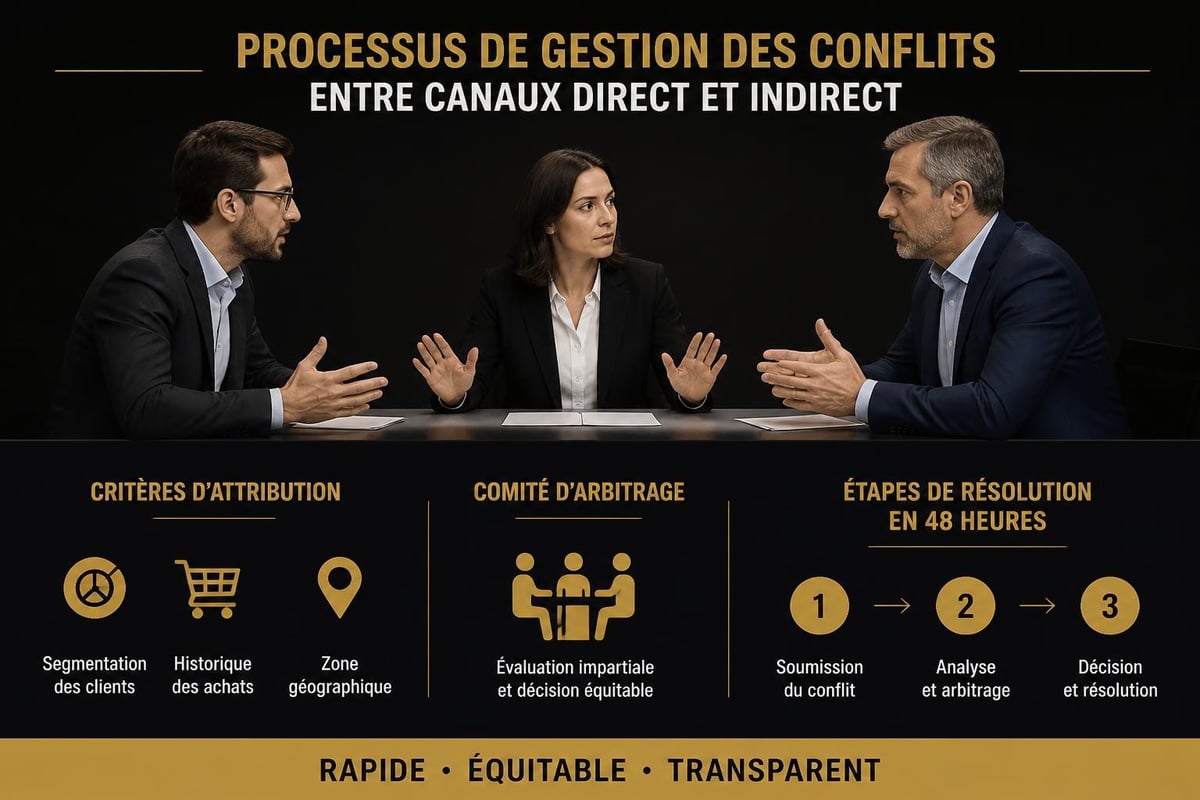 Résolution conflits de canaux