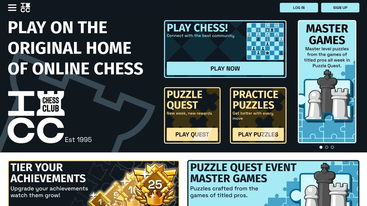 9 Essential Chess Instructors to Boost Your Game in 2026 - Internet Chess Club (ICC) Lessons