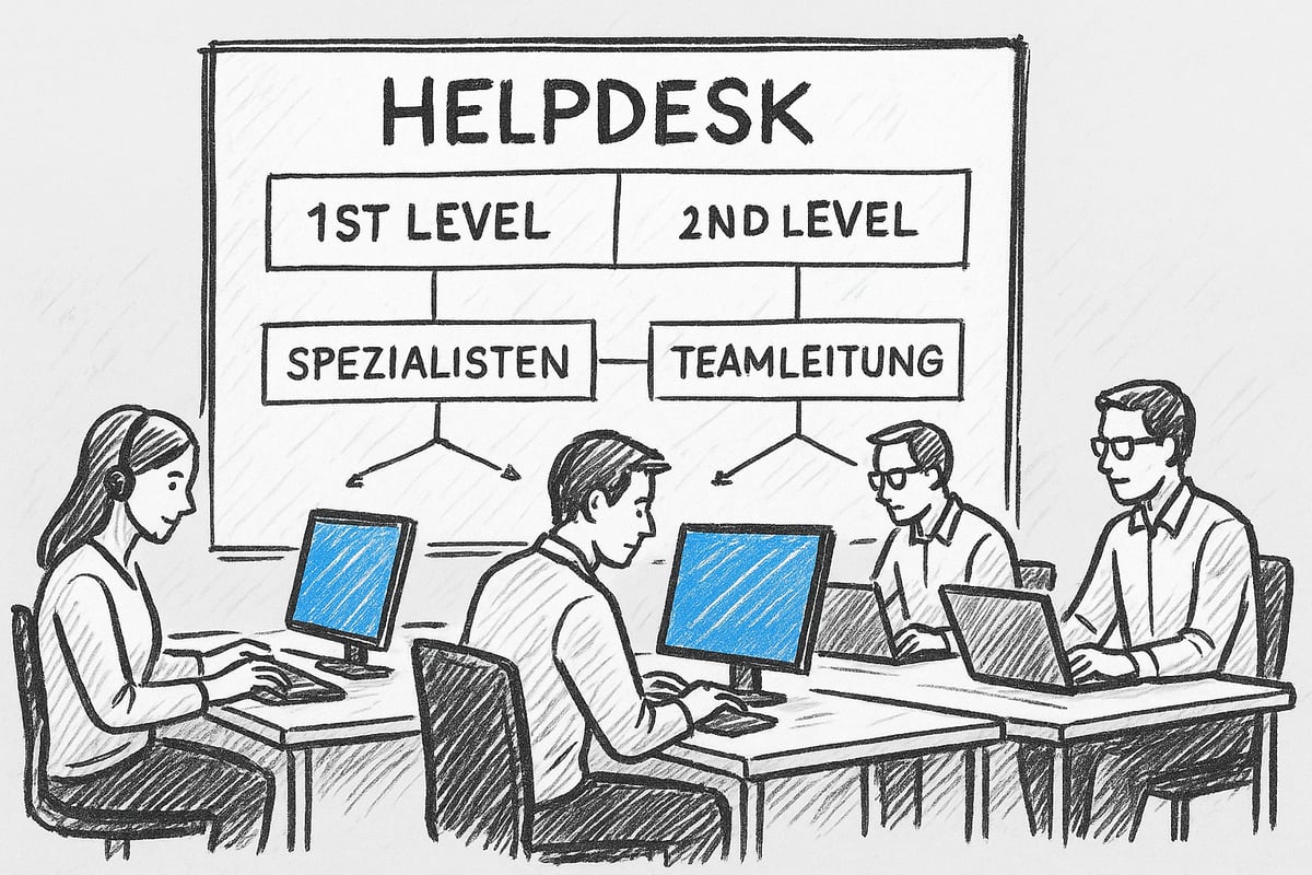 Die optimale Teamstruktur im Helpdesk 2025