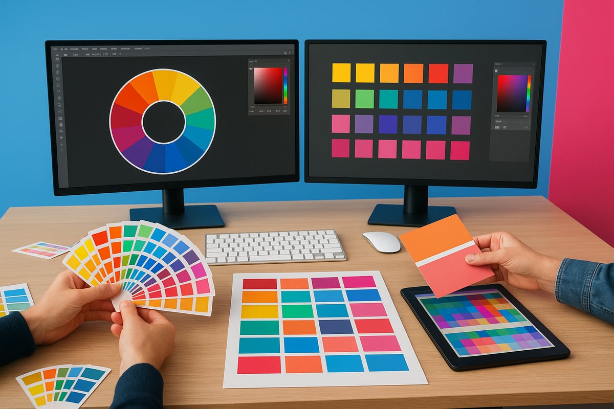 Psychologische Wirkung Einzelner Farben Im Mediendesign