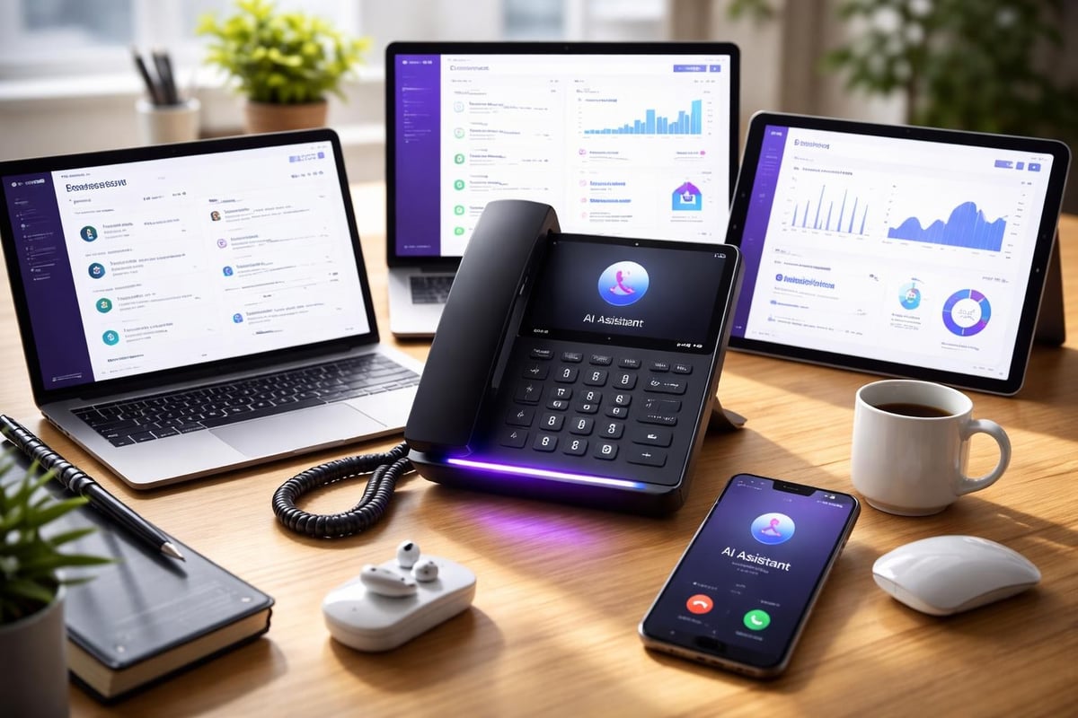 Phone business line components