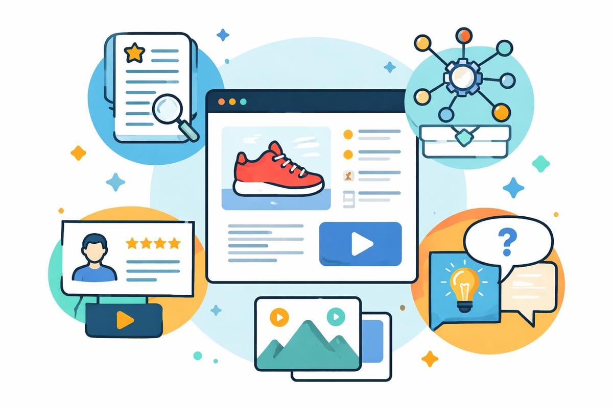 Produktseiten-Content-Struktur für SEO