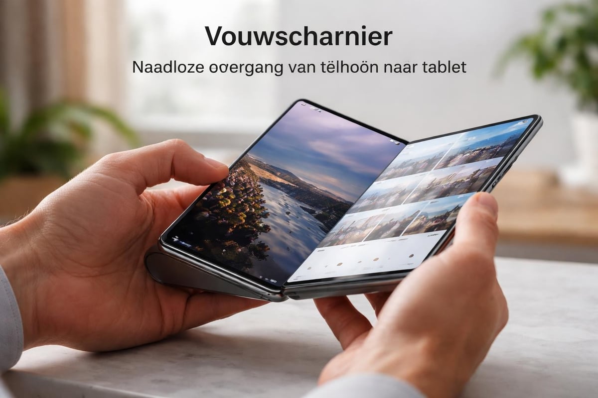 Opvouwbare smartphone technologie