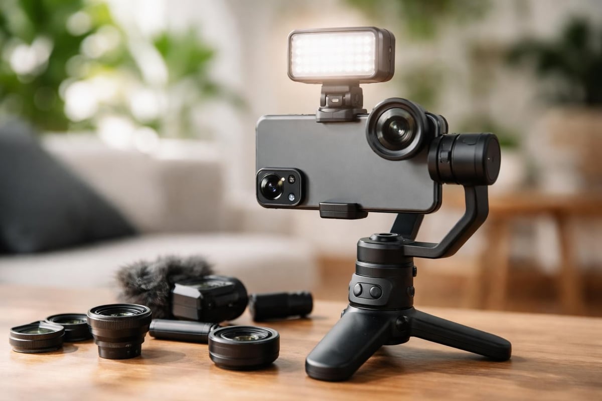 Smartphone fotografie setup