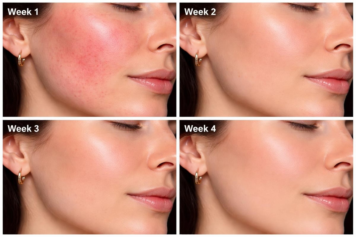 Post-treatment care timeline