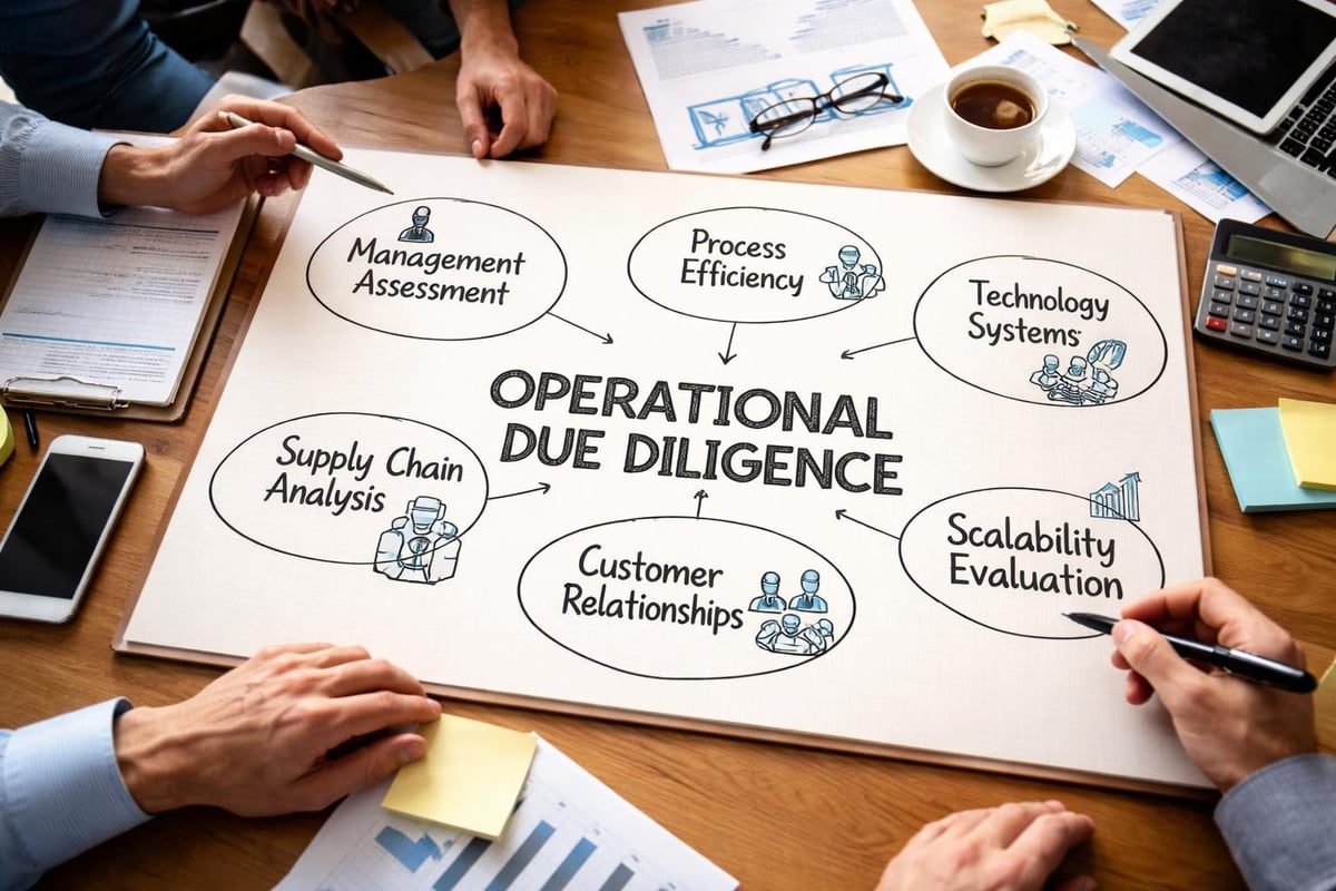 Operational due diligence areas